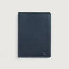 color swatch Bernardi Blue Leather Travel Wallet